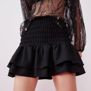 Zara Ruffled Mini Skirt